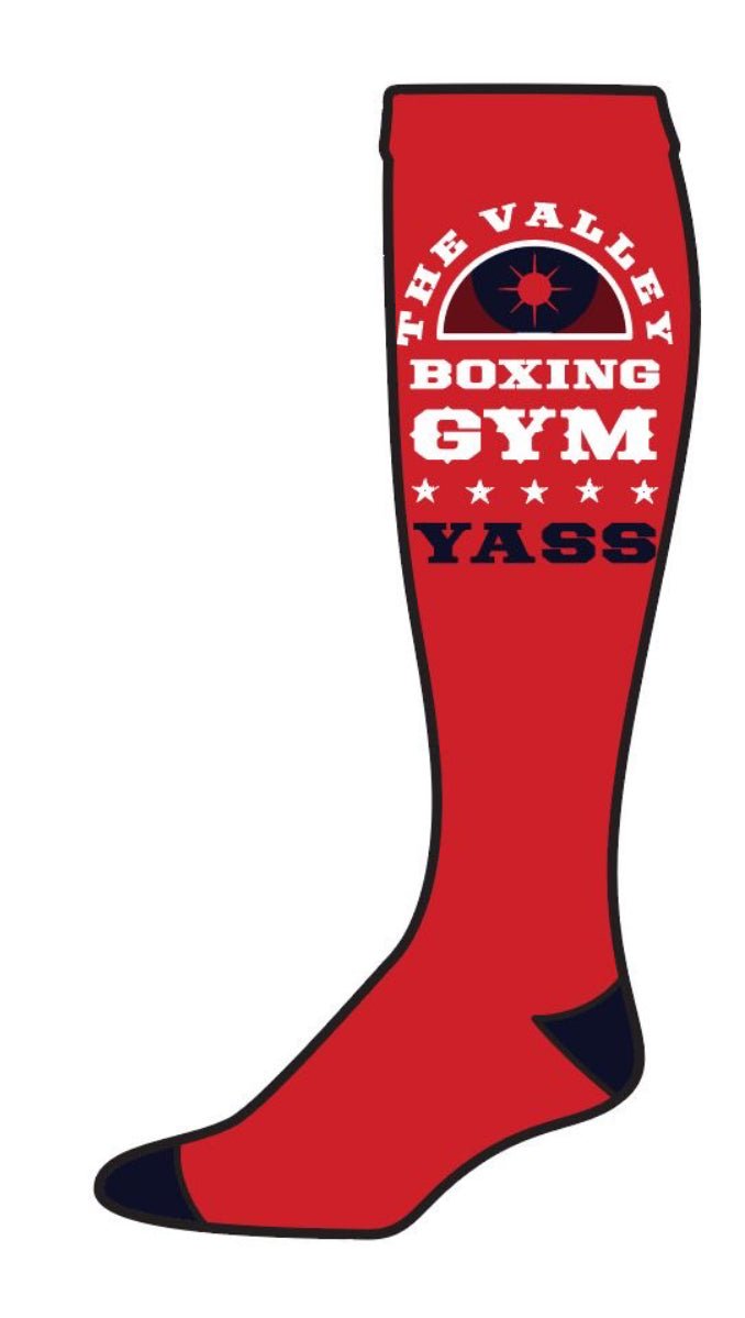 Valley Boxing socks - Onward Online - VBY - BSOC25